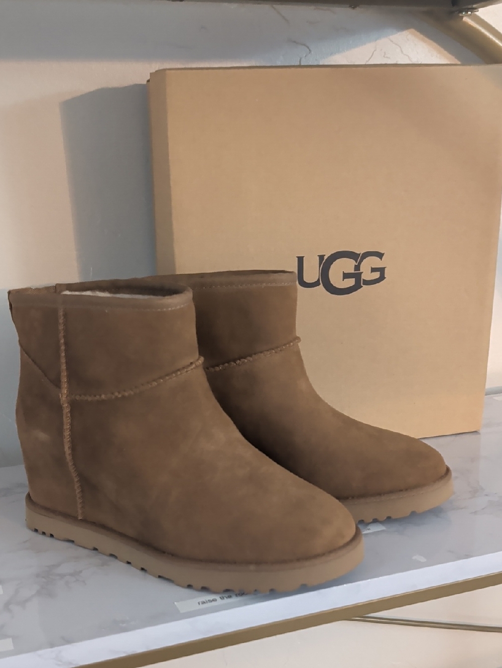 New. Ugg Classic Femme Mini. Size 8
